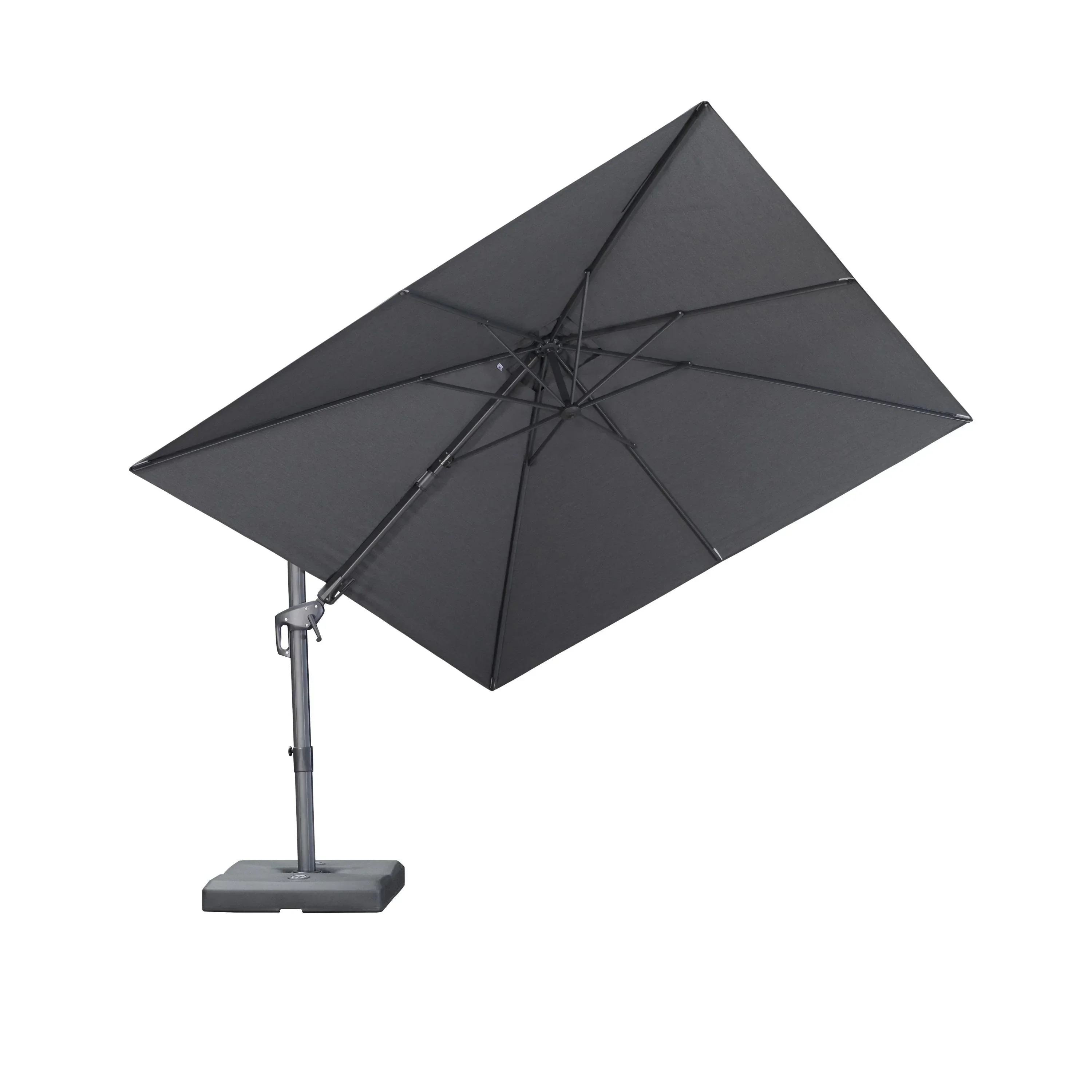 PURPLE LEAF UV Resistant Left-right Tilting Patio Umbrella Swivel Outdoor Umbrella - Image 15