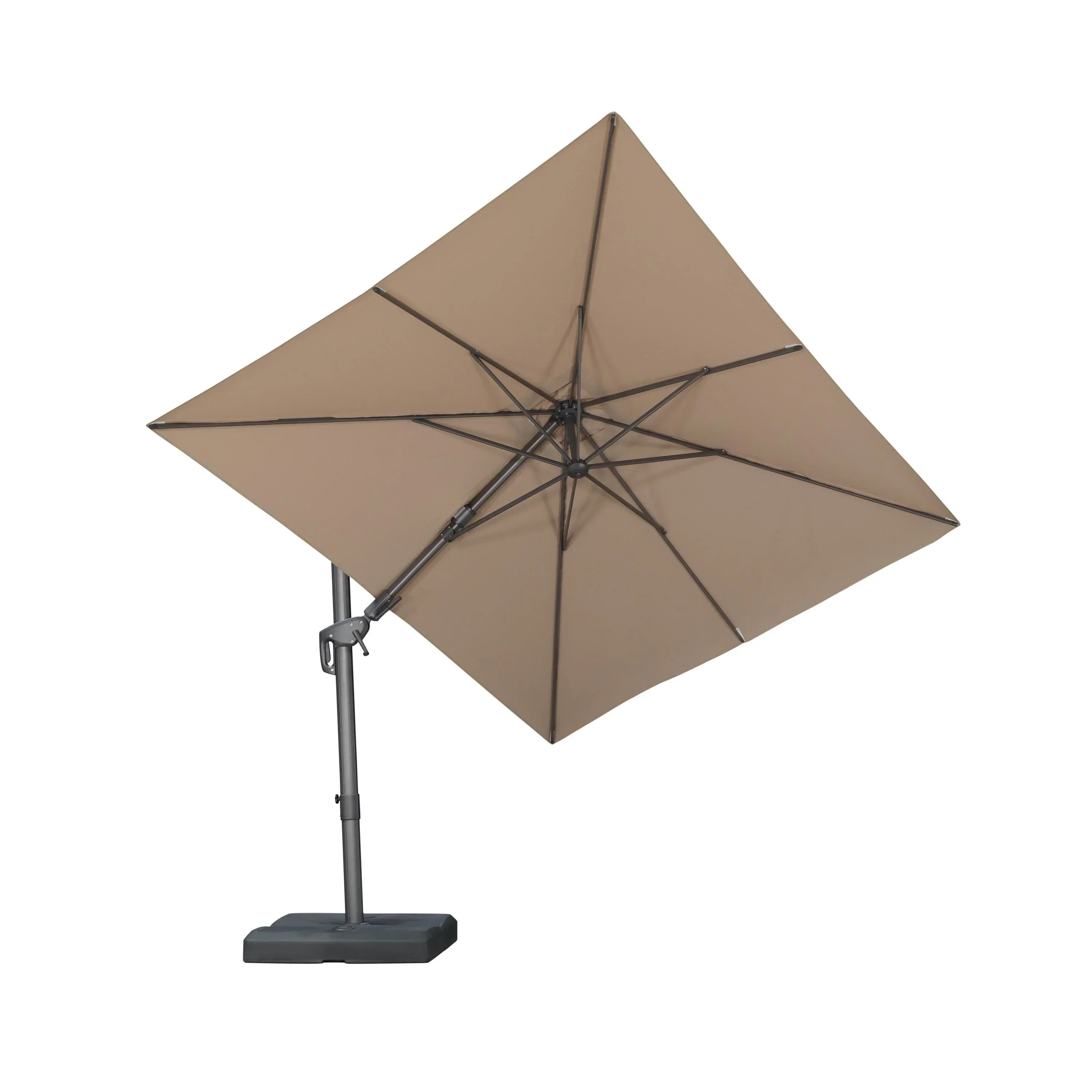 PURPLE LEAF UV Resistant Left-right Tilting Patio Umbrella Swivel Outdoor Umbrella - Image 16