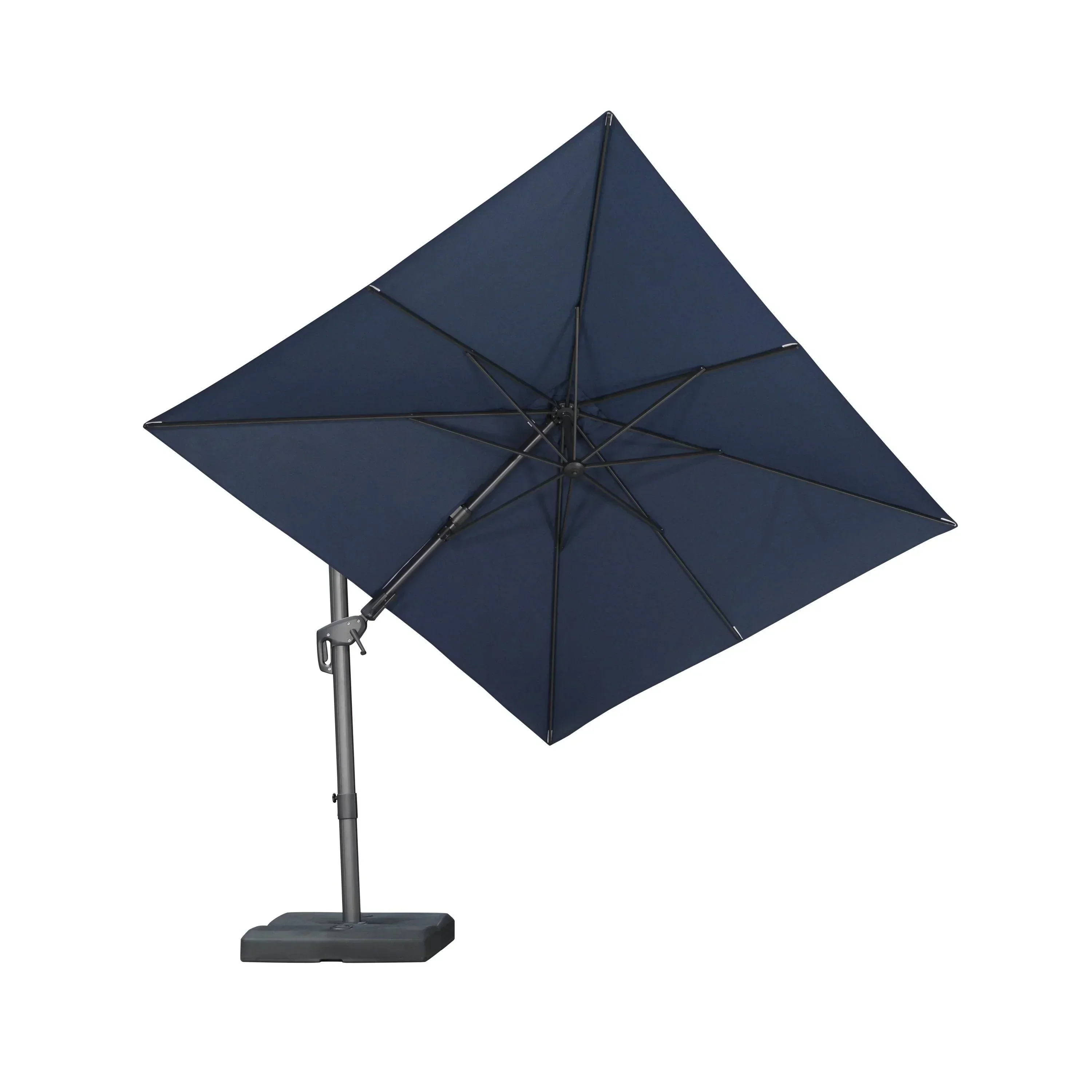 PURPLE LEAF UV Resistant Left-right Tilting Patio Umbrella Swivel Outdoor Umbrella - Image 18