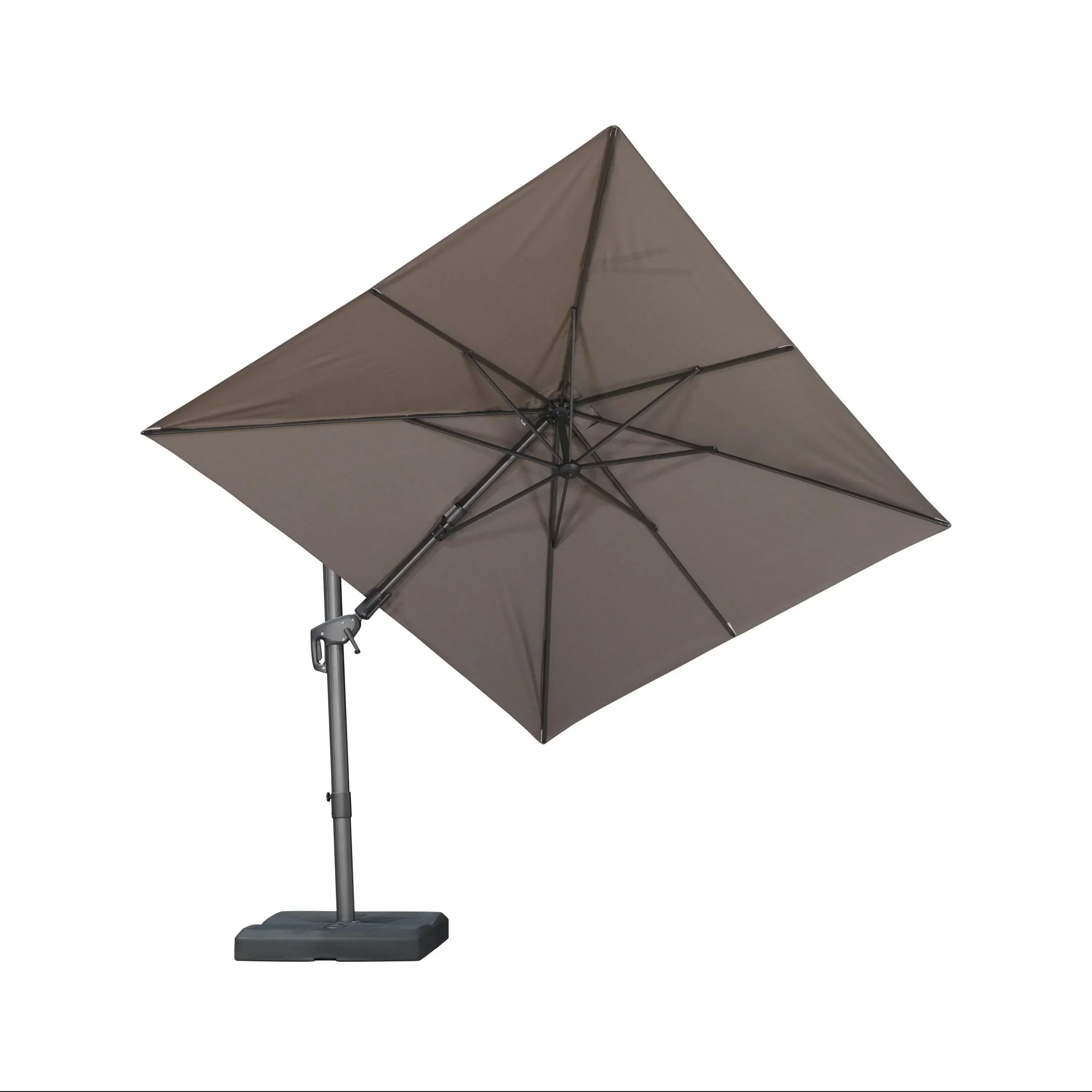 PURPLE LEAF UV Resistant Left-right Tilting Patio Umbrella Swivel Outdoor Umbrella - Image 19