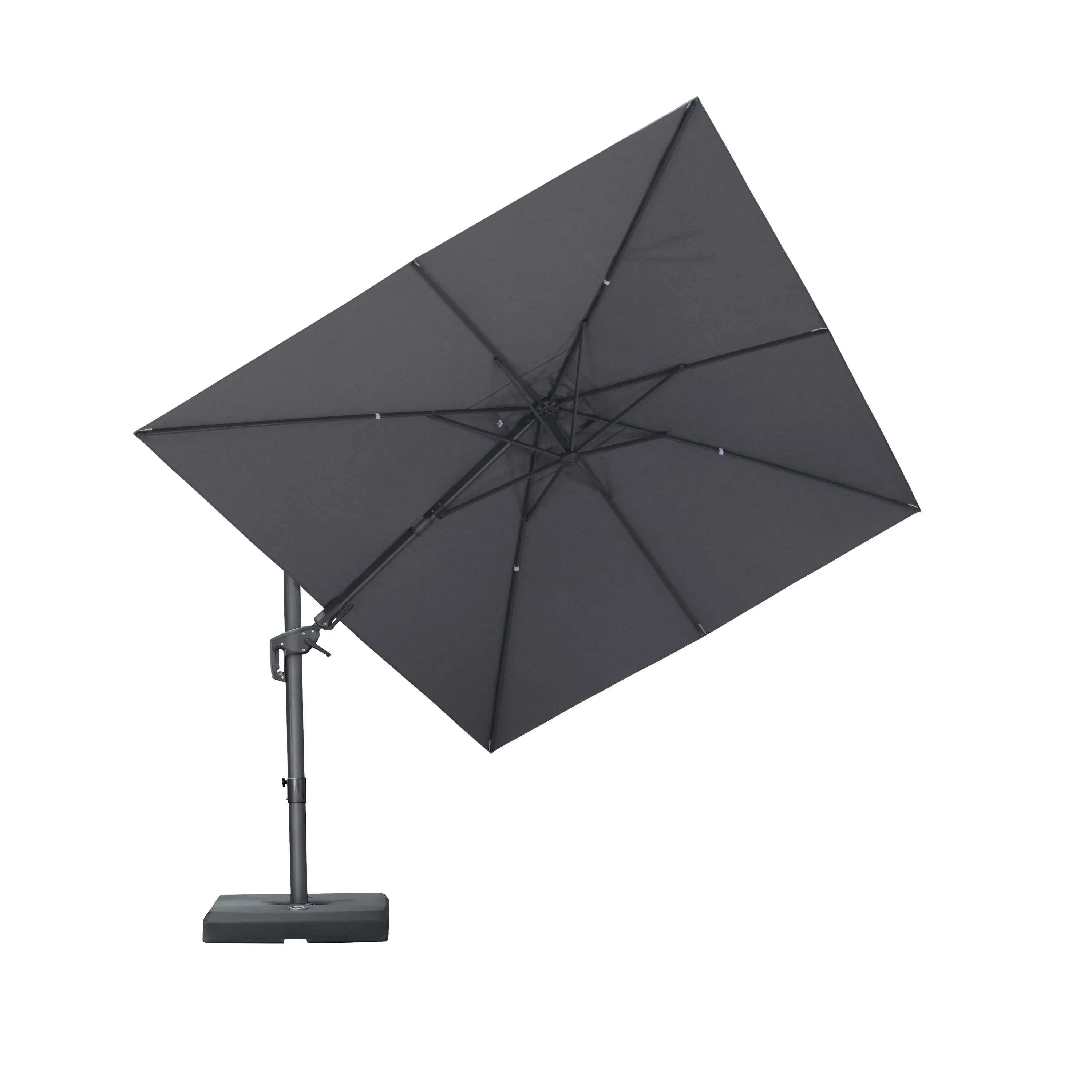 PURPLE LEAF UV Resistant Left-right Tilting Patio Umbrella Swivel Outdoor Umbrella - Image 20