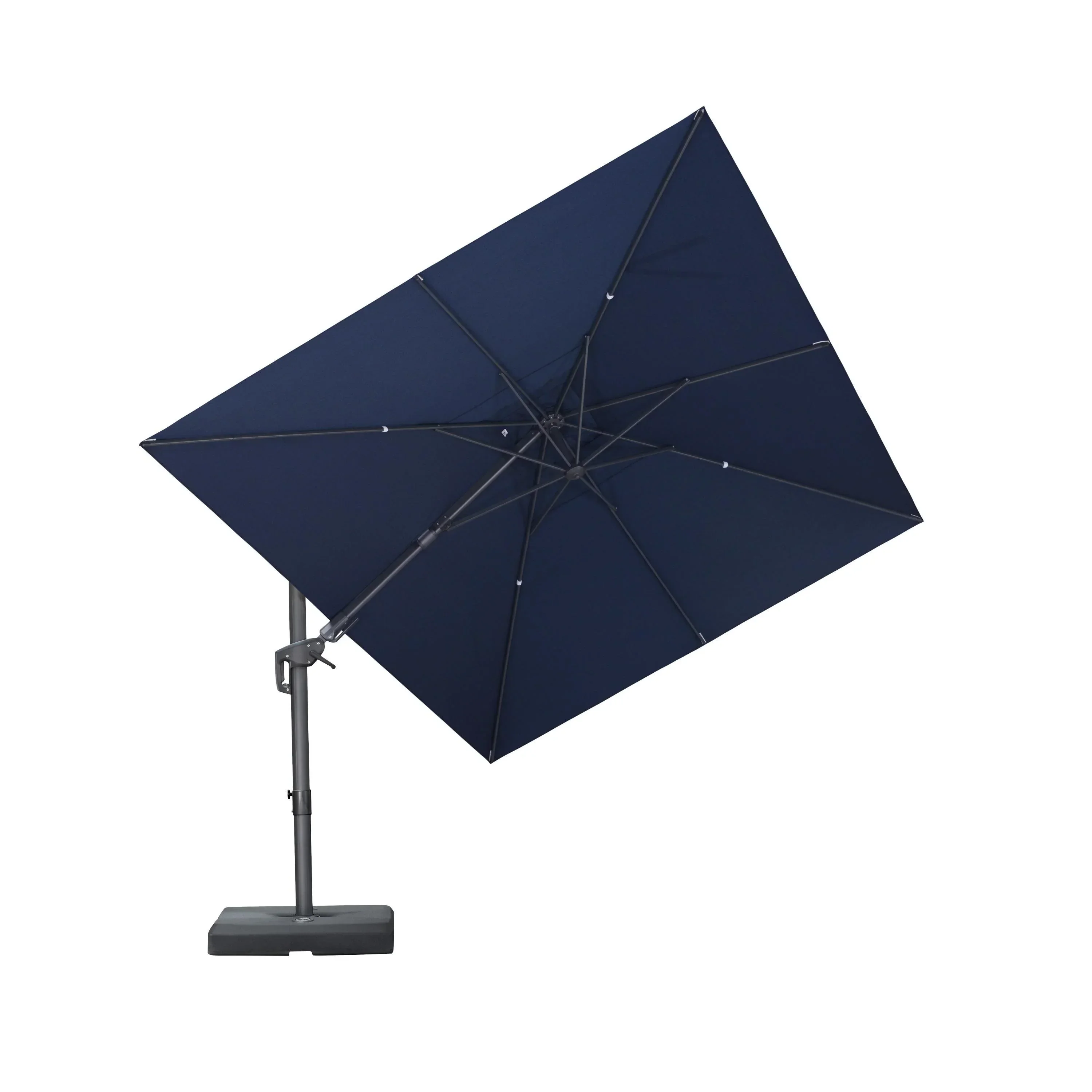 PURPLE LEAF UV Resistant Left-right Tilting Patio Umbrella Swivel Outdoor Umbrella - Image 22