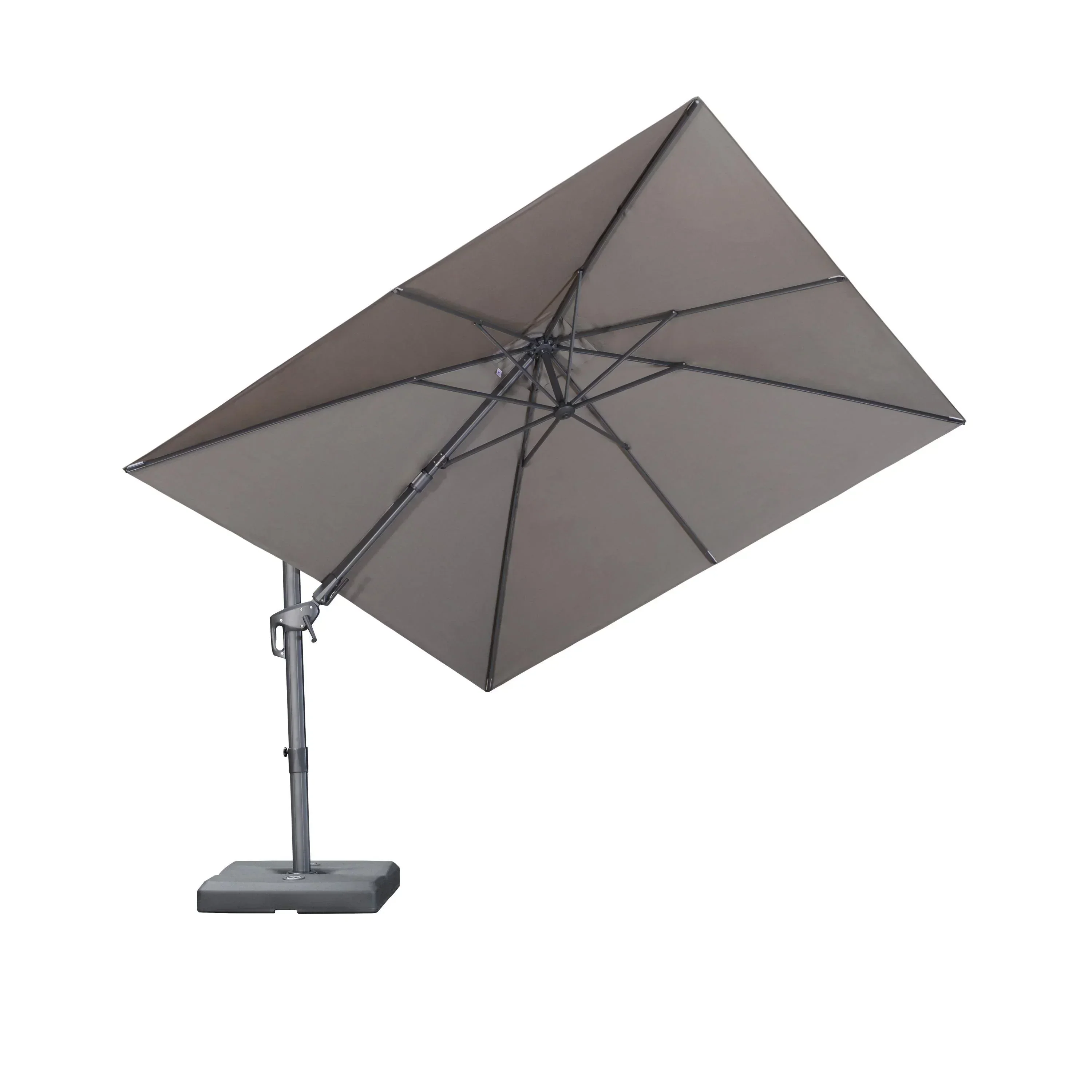 PURPLE LEAF UV Resistant Left-right Tilting Patio Umbrella Swivel Outdoor Umbrella - Image 8