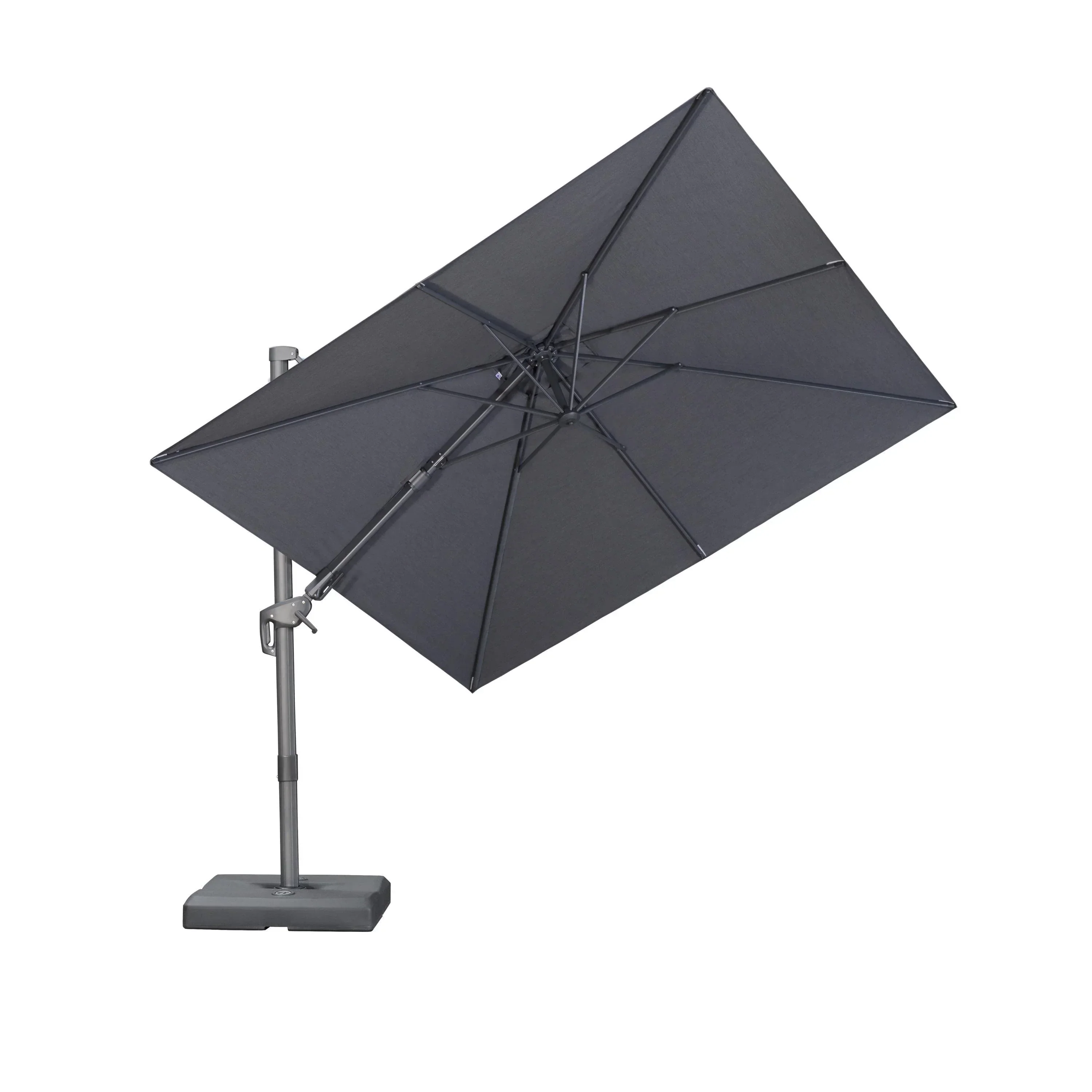 PURPLE LEAF UV Resistant Left-right Tilting Patio Umbrella Swivel Outdoor Umbrella - Image 12