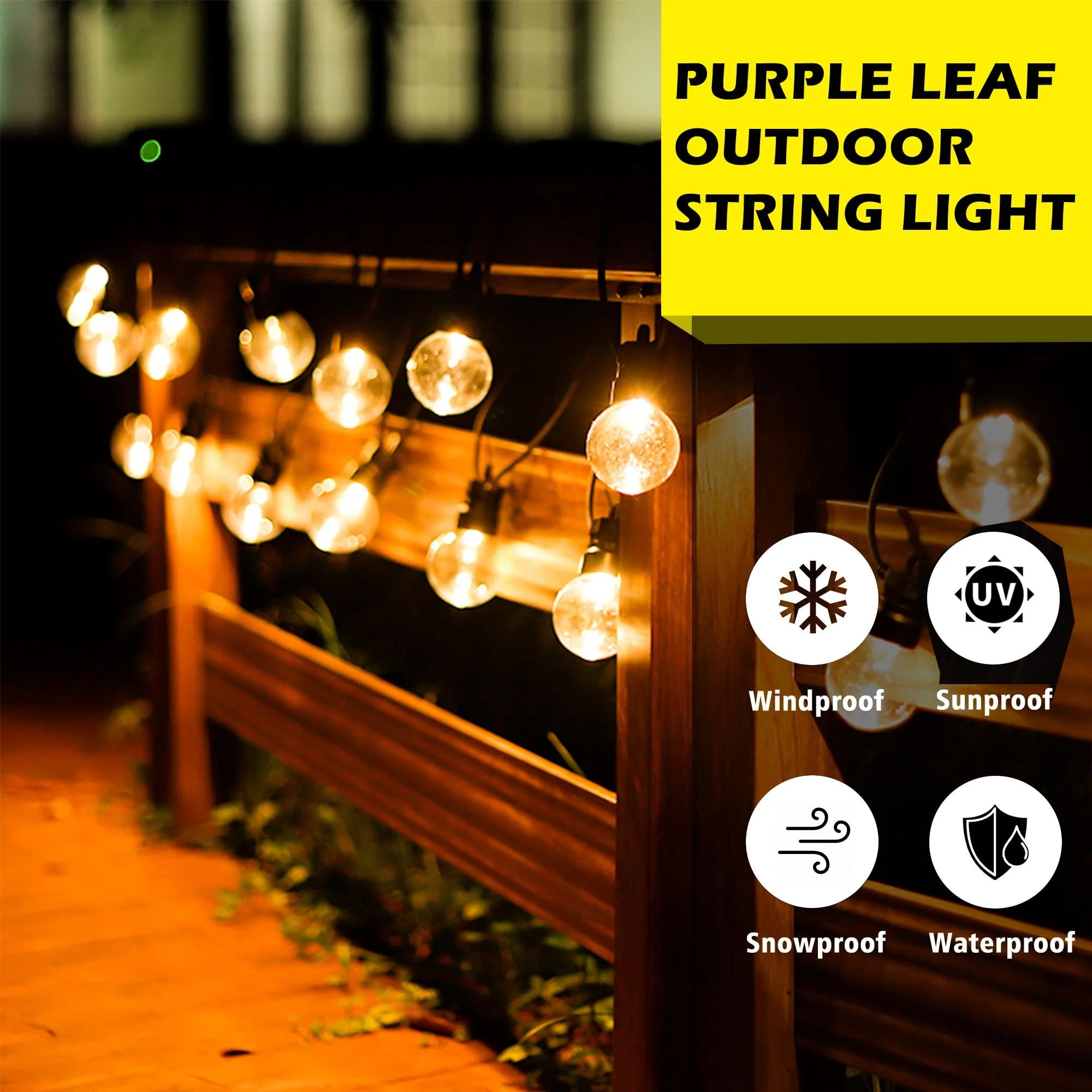 PURPLE LEAF Outdoor Hardtop Gazebo for Patio Bronze Aluminum Frame Pavilion with Navy-Blue Curtain and String Lights-milky - Image 19