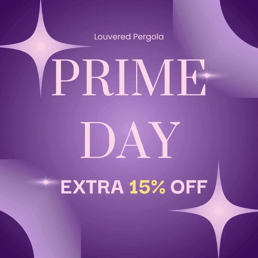 PURPLE LEAF Caesar Solar Louvered Pergola with LED Strip Lights and Control Panel Aluminum Outdoor Pergola with Adjustable Roof for Patio Deck Garden Yard Gray - Image 32