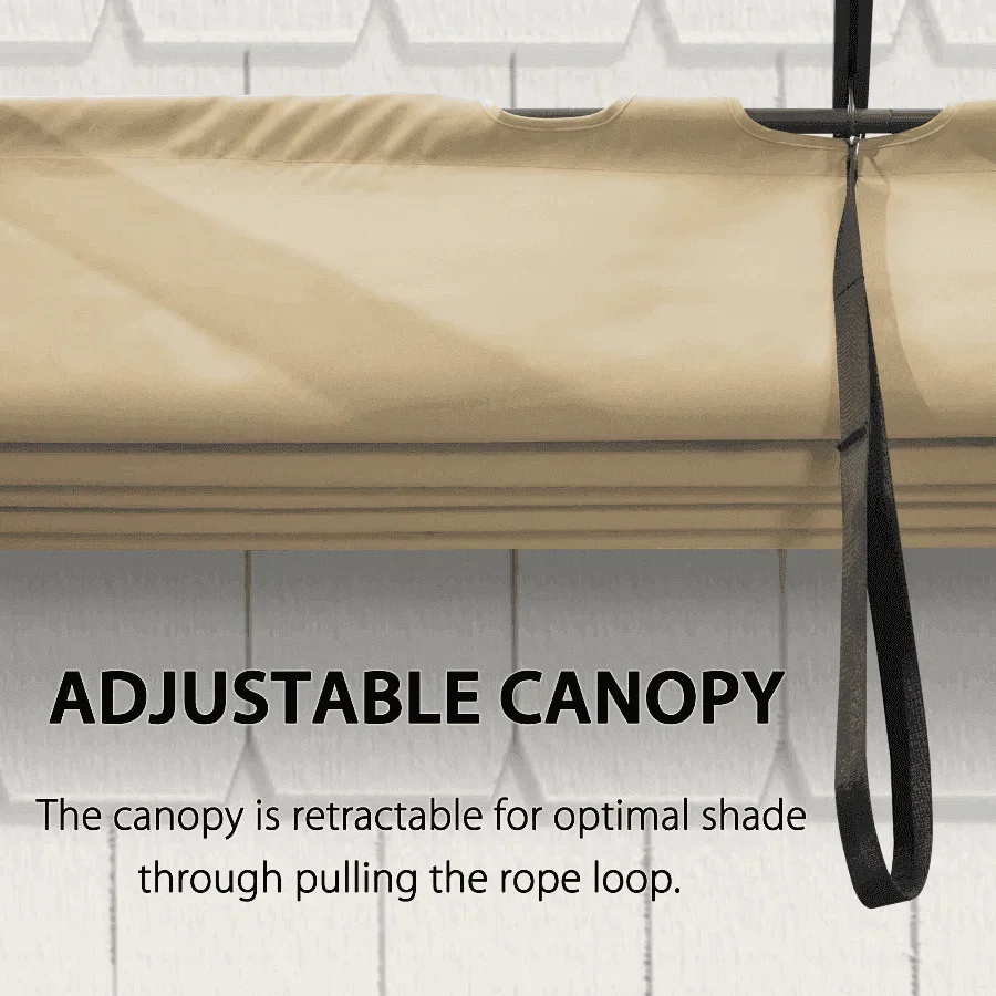 PURPLE LEAF Outdoor Pergola with Retractable Canopy Aluminum Shelter for Porch Garden  Beach Shade Pavilion Pergola Modern Backyard Deck - Image 40