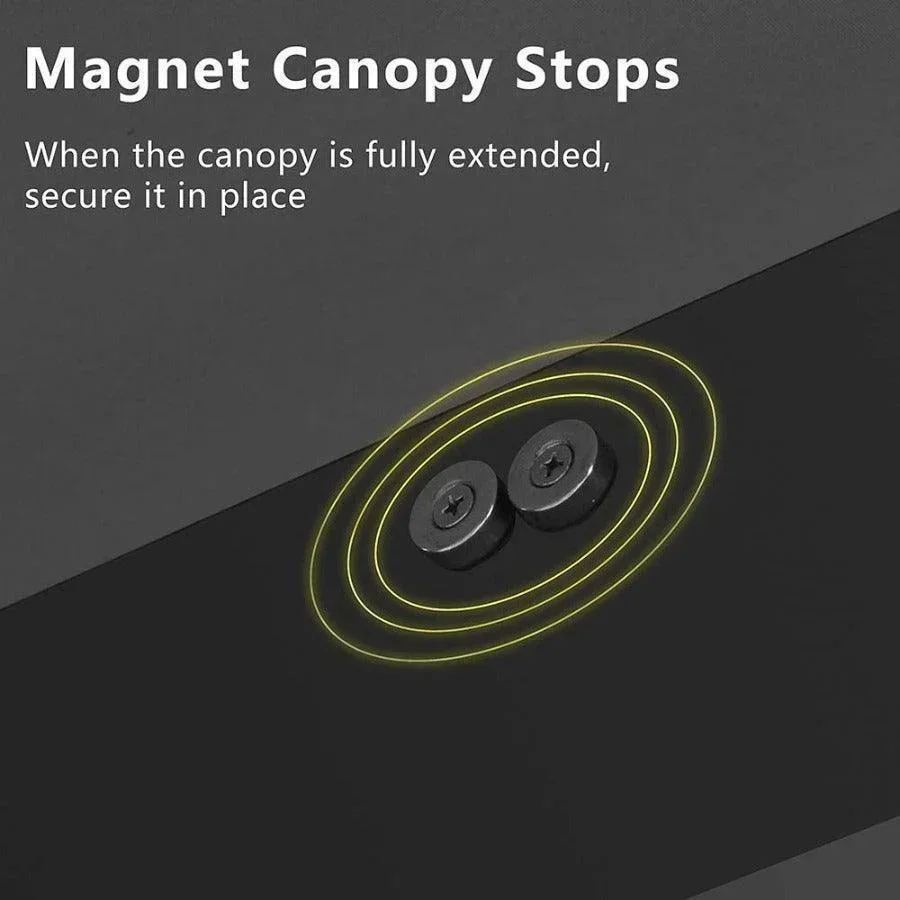 PURPLE LEAF Outdoor Retractable Pergola with Sun Shade Canopy Patio Aluminum Pergola for Garden - Image 18