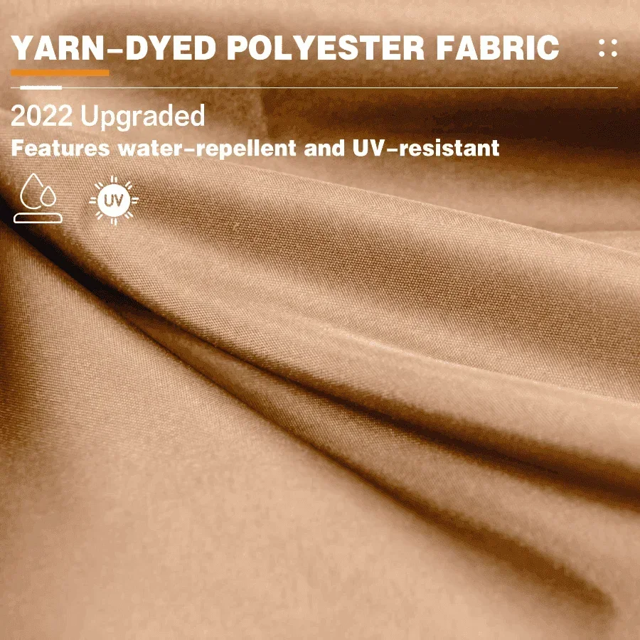 PURPLE LEAF Outdoor Retractable Pergola with Sun Shade Canopy Patio Aluminum Pergola for Garden - Image 59