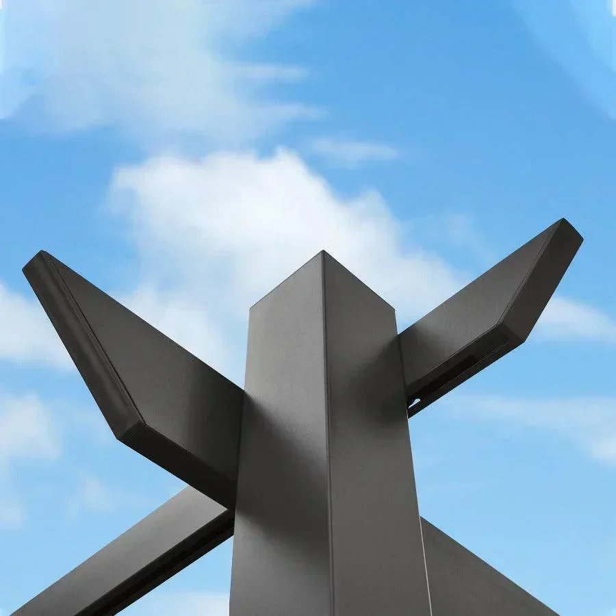 PURPLE LEAF Outdoor Retractable Pergola with Sun Shade Canopy Patio Aluminum Pergola for Garden - Image 77