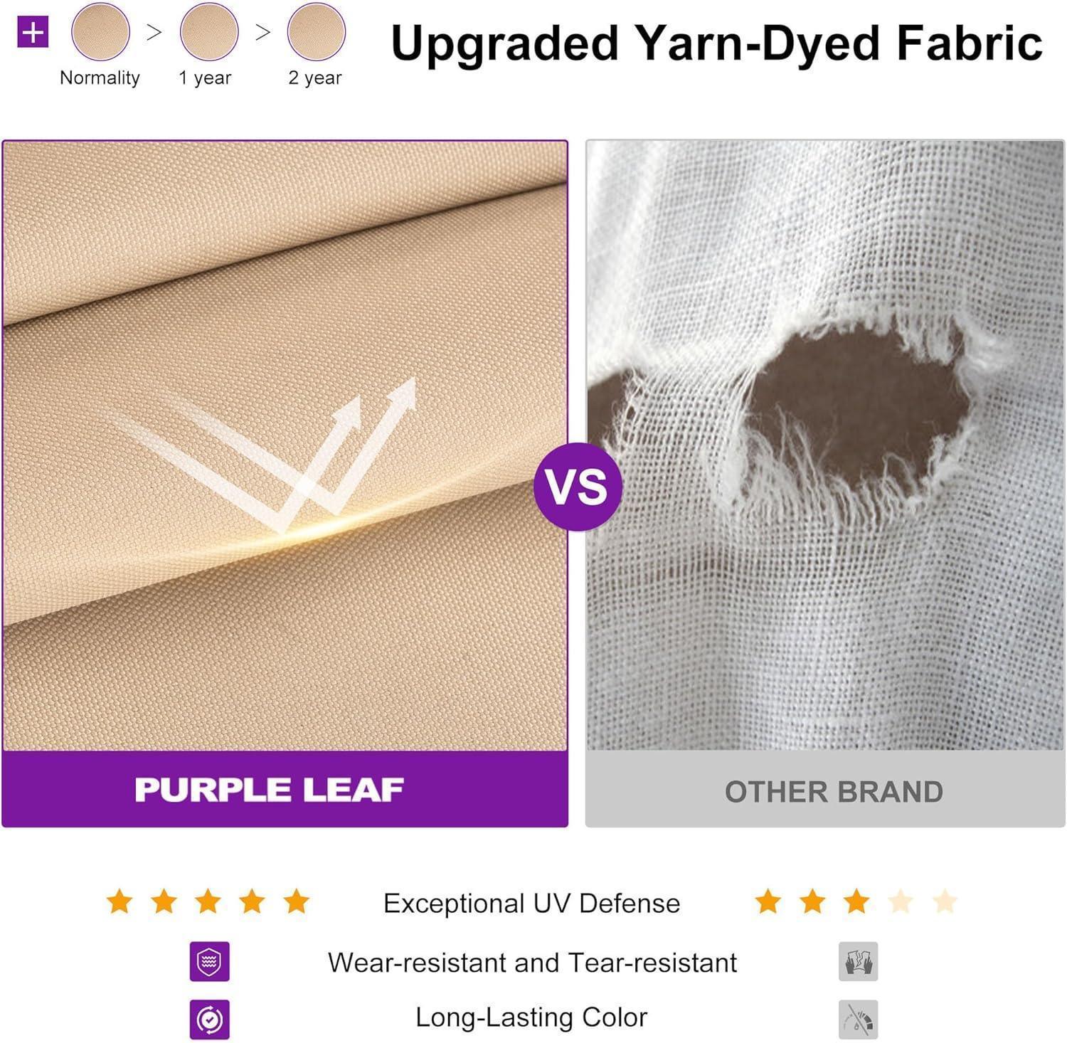 PURPLE LEAF Outdoor Retractable Pergola with Sun Shade Canopy Patio Metal Shelter for Garden Pavilion Natural Wood Grain Frame Grill Gazebo - Image 95