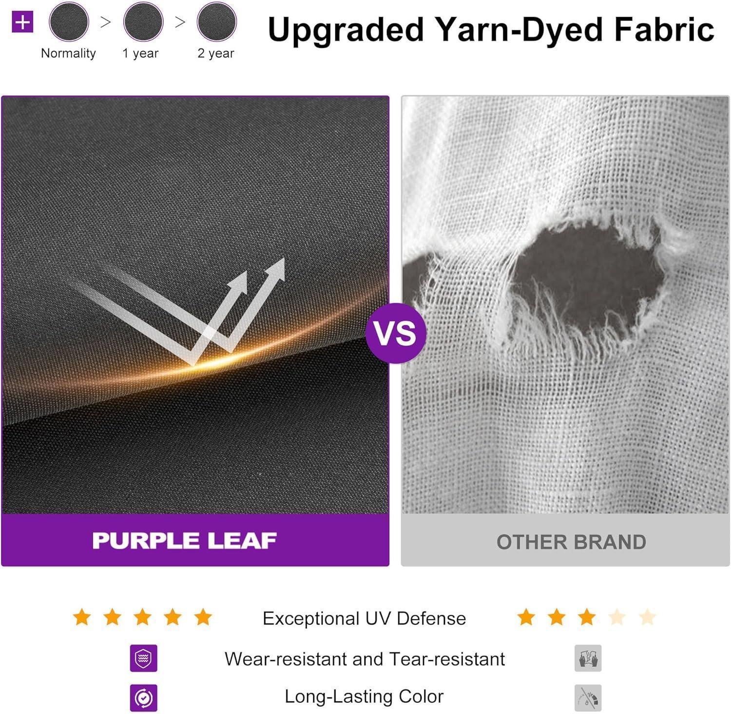 PURPLE LEAF Outdoor Retractable Pergola with Sun Shade Canopy Patio Metal Shelter for Garden Pavilion Natural Wood Grain Frame Grill Gazebo - Image 98