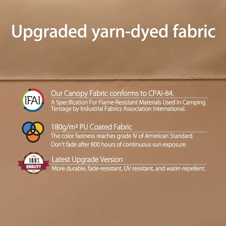 PURPLE LEAF Outdoor Retractable Pergola with Sun Shade Canopy Patio Metal Shelter for Garden Pavilion Natural Wood Grain Frame Grill Gazebo - Image 21