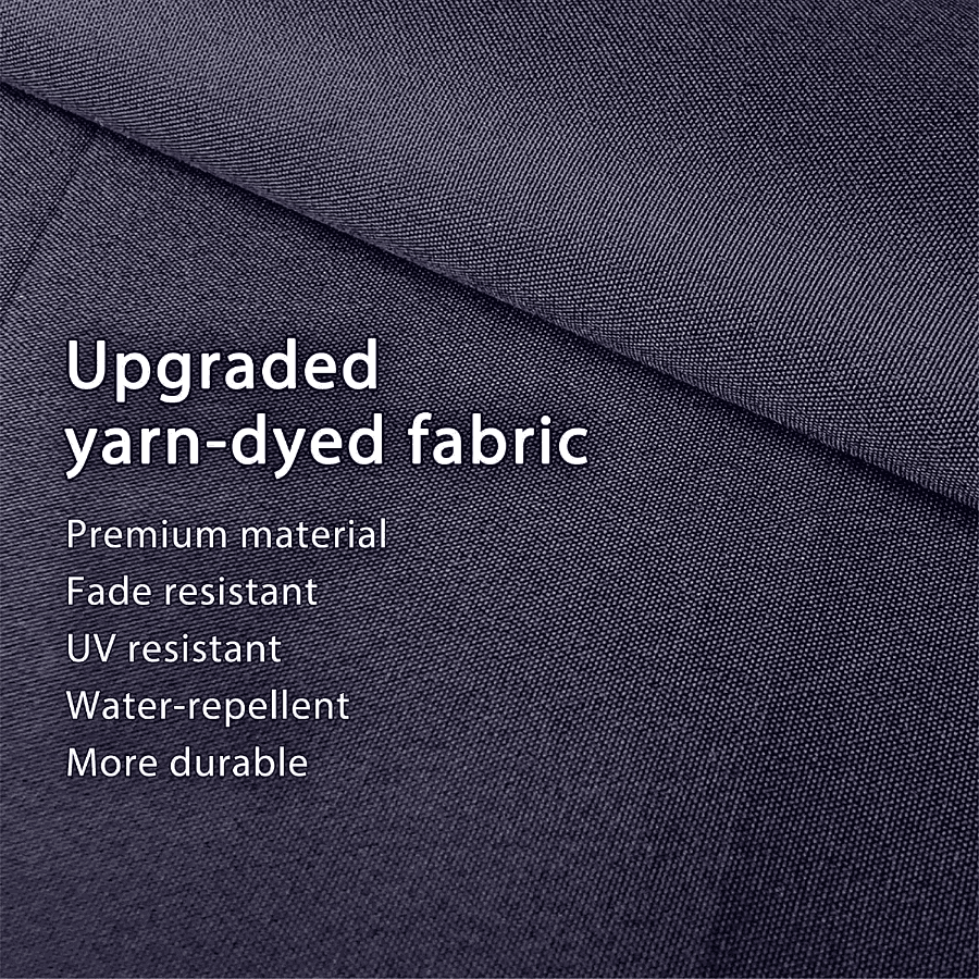 PURPLE LEAF Outdoor Retractable Pergola with Sun Shade Canopy Patio Metal Shelter for Garden Pavilion Natural Wood Grain Frame Grill Gazebo - Image 49