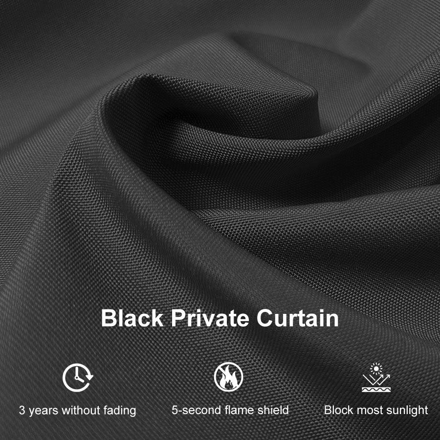 PURPLE LEAF Patio Gazebo for Pool Light Grey Hardtop Galvanized Steel Roof with Upgraded Curtains - Image 65