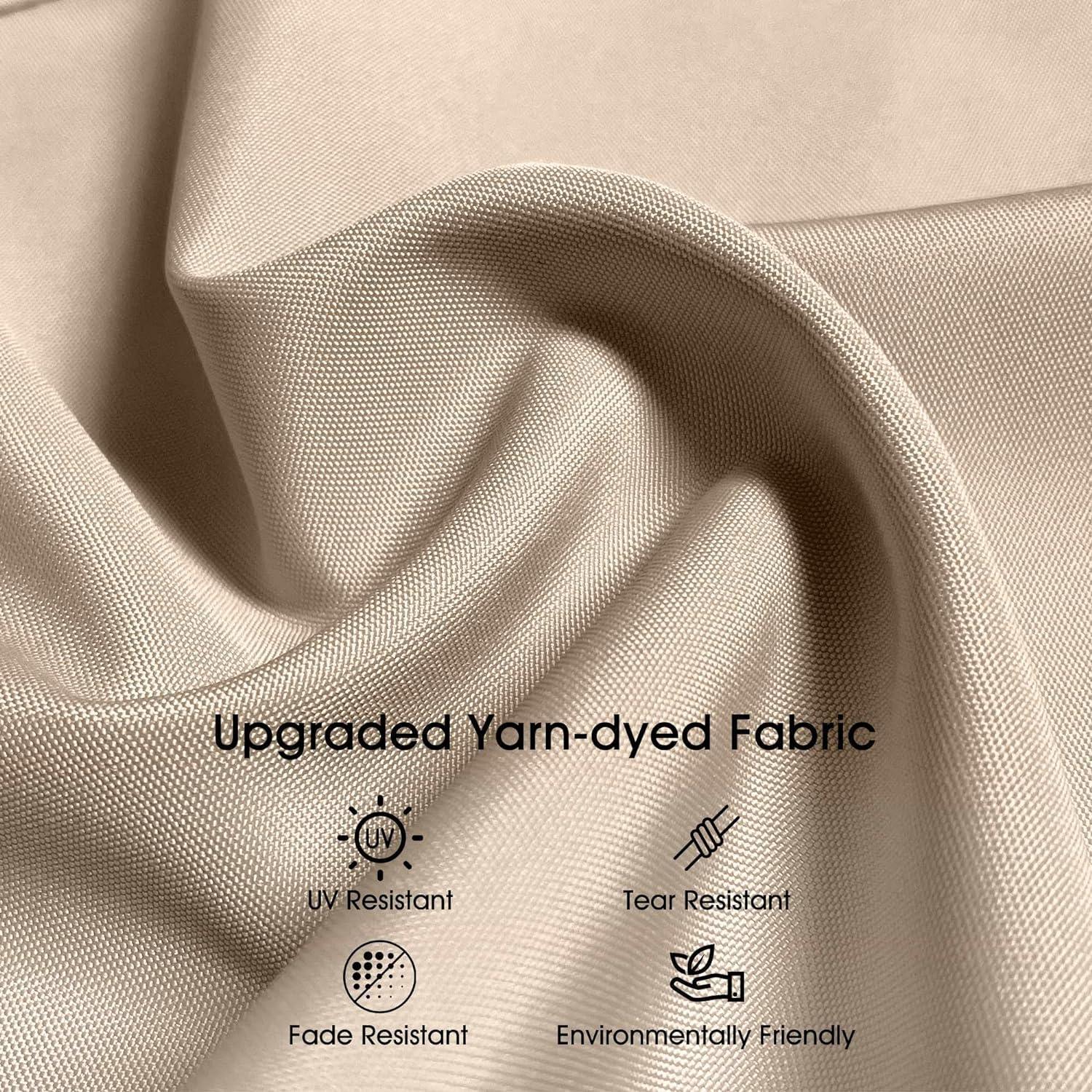 PURPLE LEAF Patio Retractable Pergola with Shade Canopy Modern Grill Gazebo Metal Shelter Pavilion for Porch Deck Garden Backyard With Curtains - Image 24