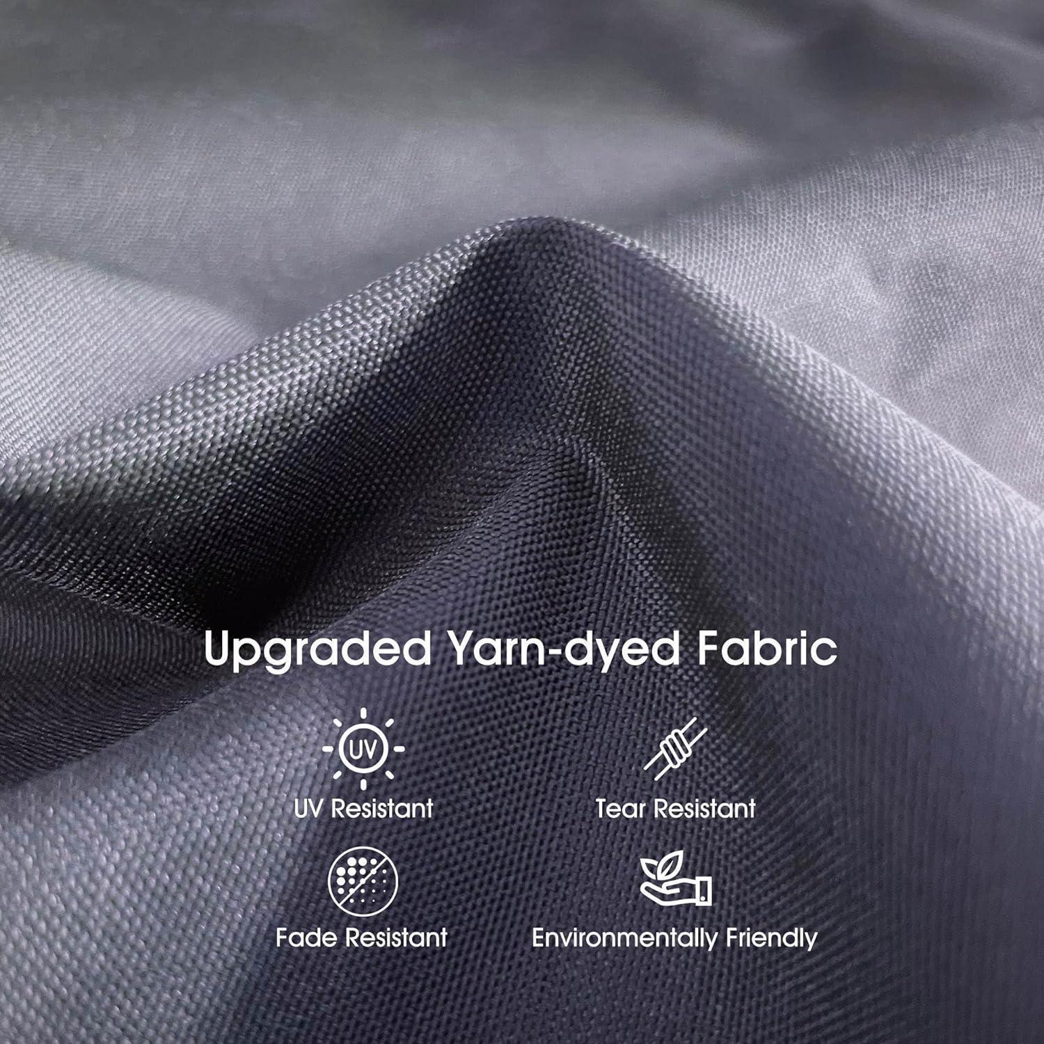 PURPLE LEAF Patio Retractable Pergola with Shade Canopy Modern Grill Gazebo Metal Shelter Pavilion for Porch Deck Garden Backyard With Curtains - Image 33