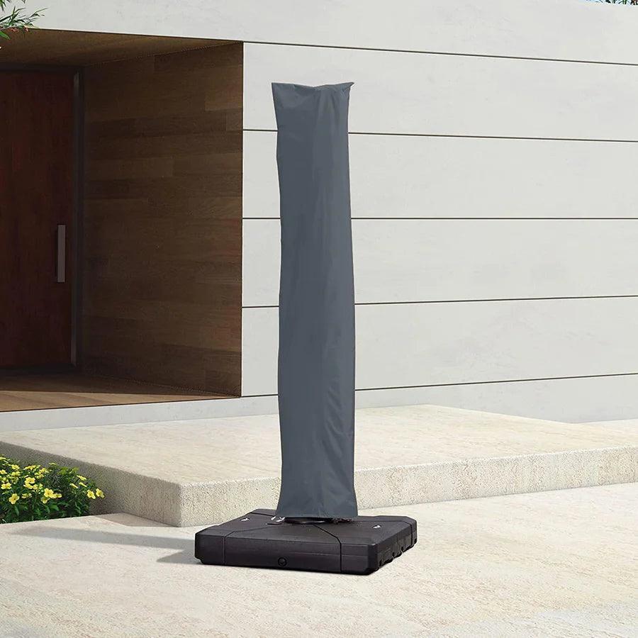 PURPLE LEAF Cantilever Garden Patio Umbrella with Free Umbrella Cover - Image 7