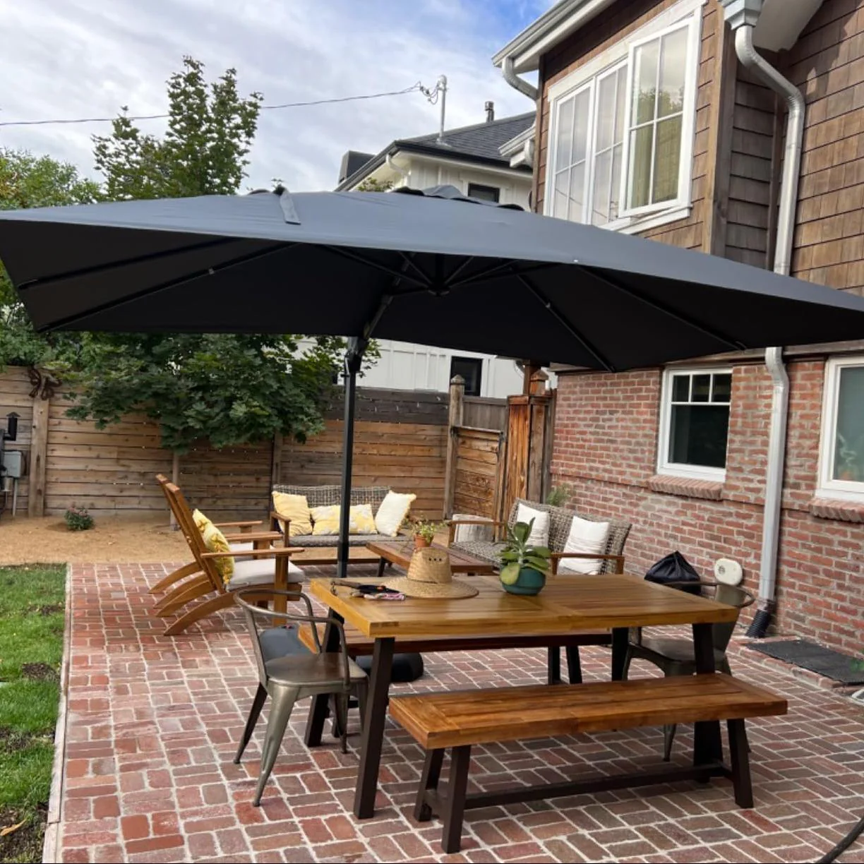 PURPLE LEAF Best Value Cantilever Patio Umbrella with Left-Right Tilt and 360° Swivel - Image 187