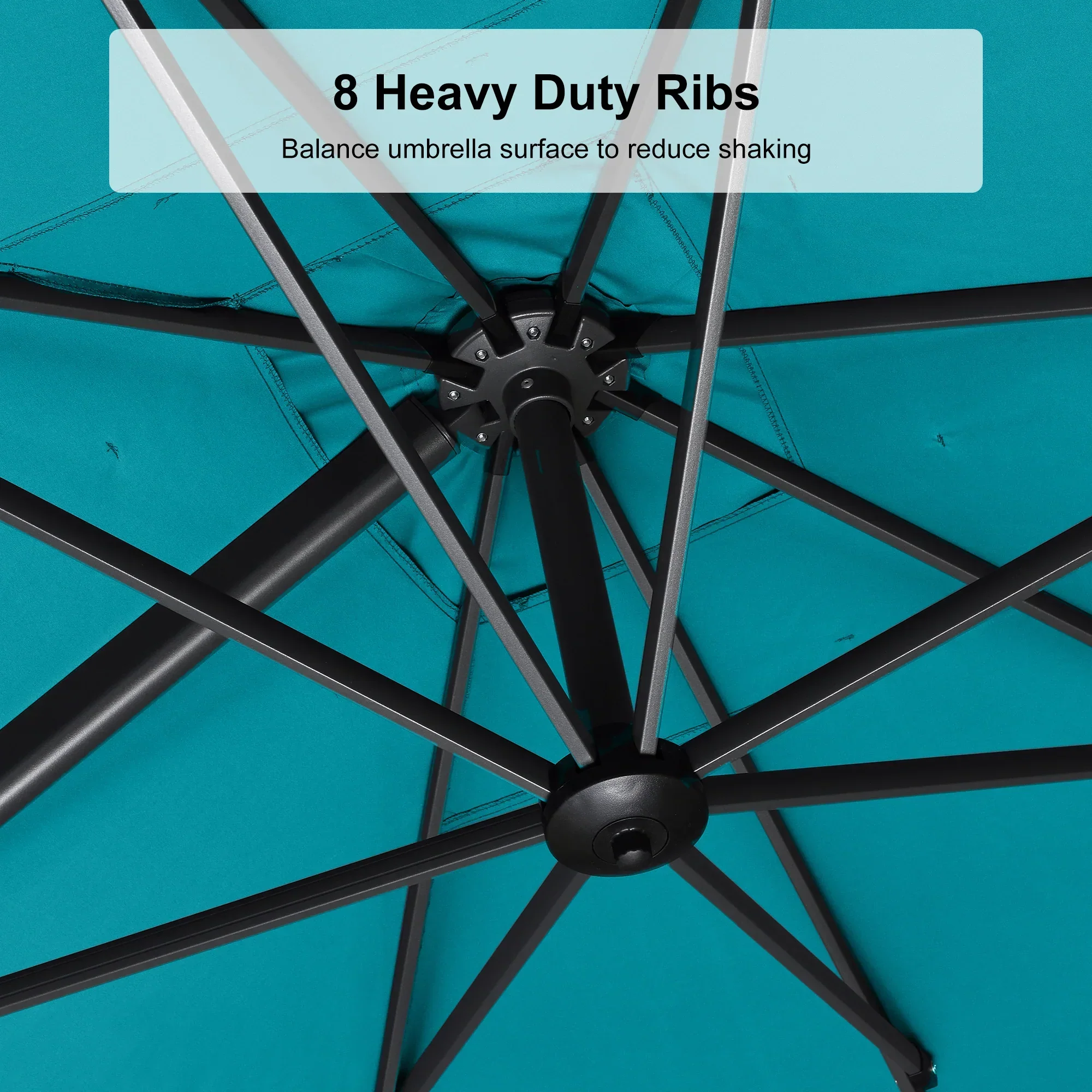 PURPLE LEAF Best Value Cantilever Patio Umbrella with Left-Right Tilt and 360° Swivel - Image 213