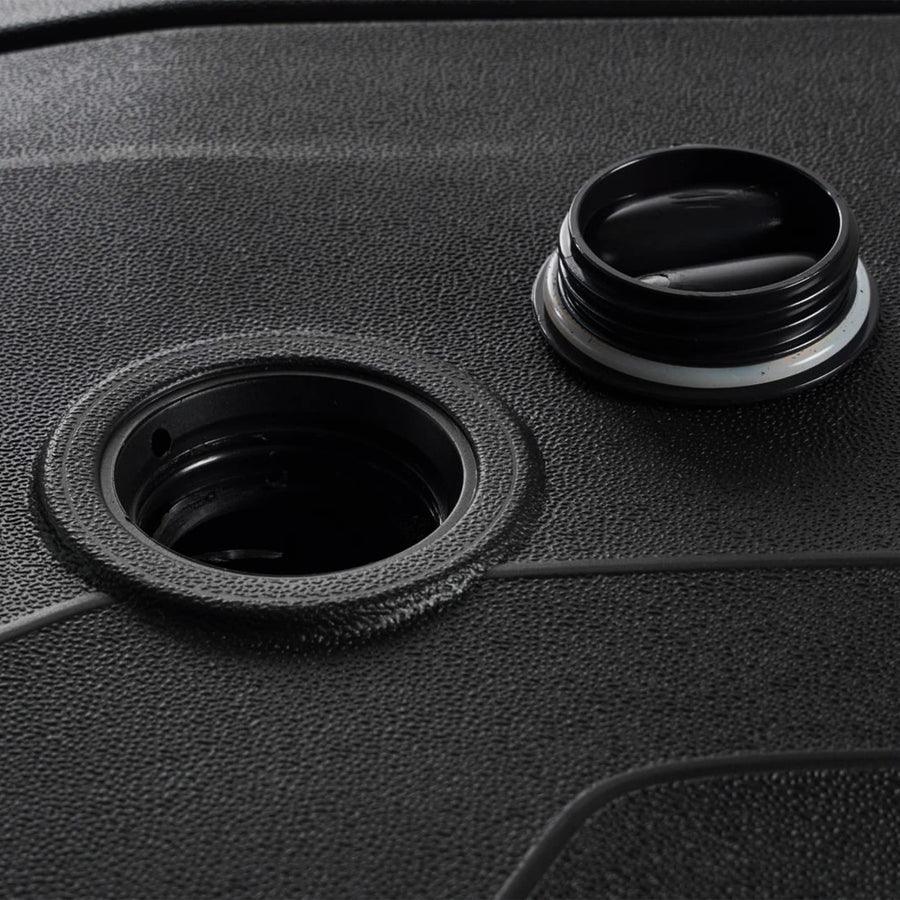 PURPLE LEAF Outdoor Patio Umbrella with Base, Cantilever Umbrellas for Garden, Grey - Image 105