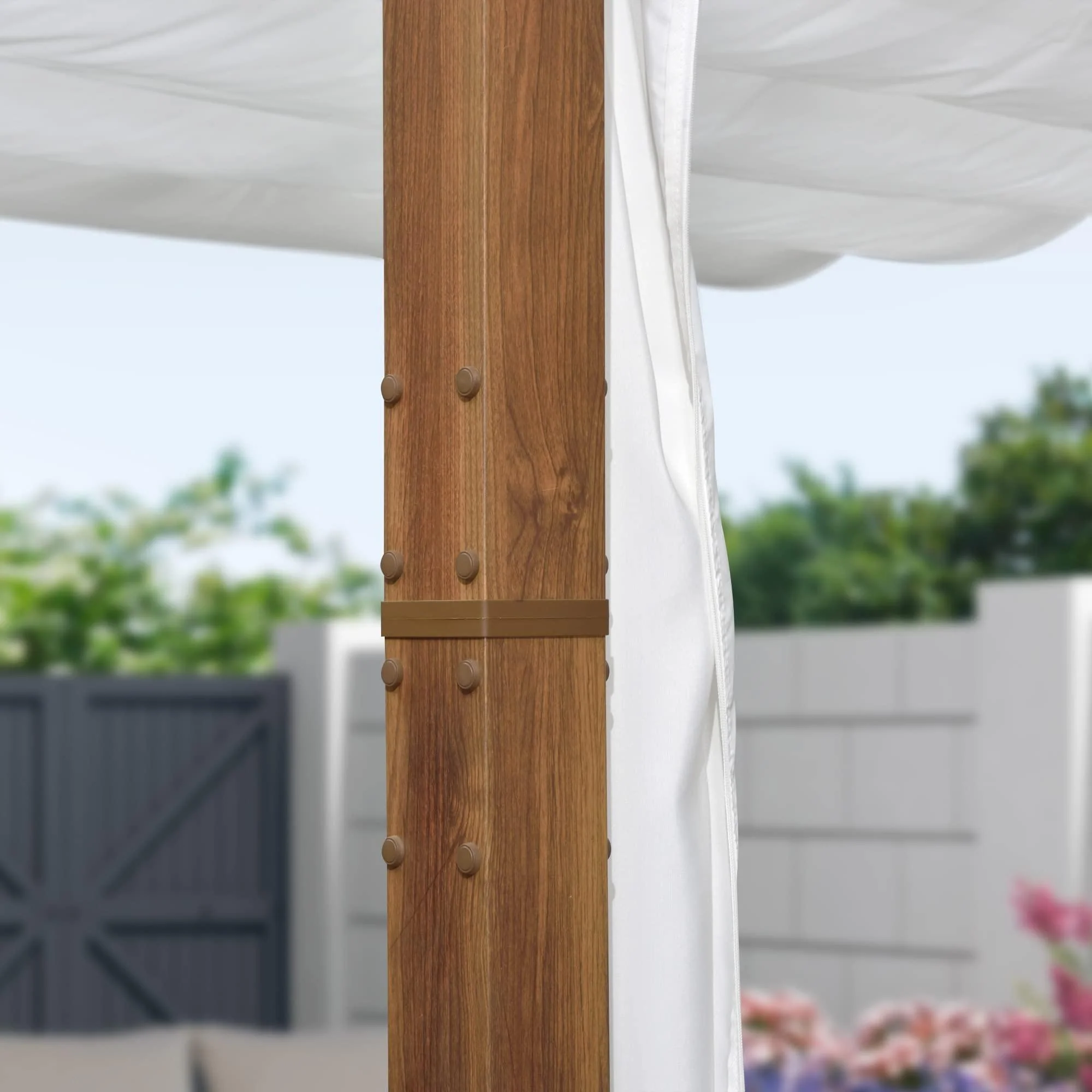 PURPLE LEAF Retractable Outdoor Curtains for Pergola, Gazebo, and More: Enjoy Your Outdoor Space in Comfort - Image 52