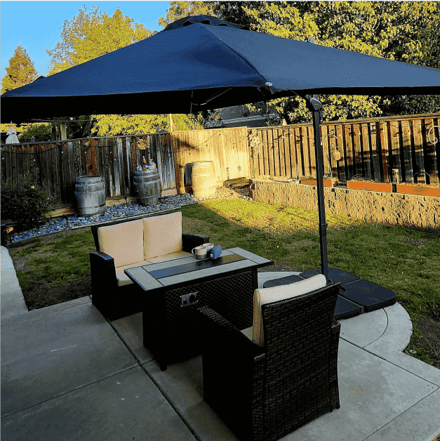 PURPLE LEAF UV Resistant Affordable Patio Outdoor Umbrella with Recycled Fabric - Image 96