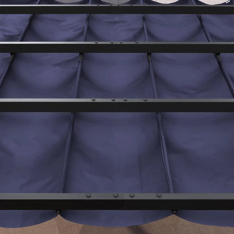 PURPLE LEAF Outdoor Retractable Pergola Shade Cover - Durable Fabric Canopy Replacement Top for Decks and Porches Only Fit PURPLE LEAF Pegola - Image 19